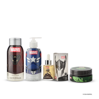Kit Capilar Marvel Disney Hombre Cera Hulk