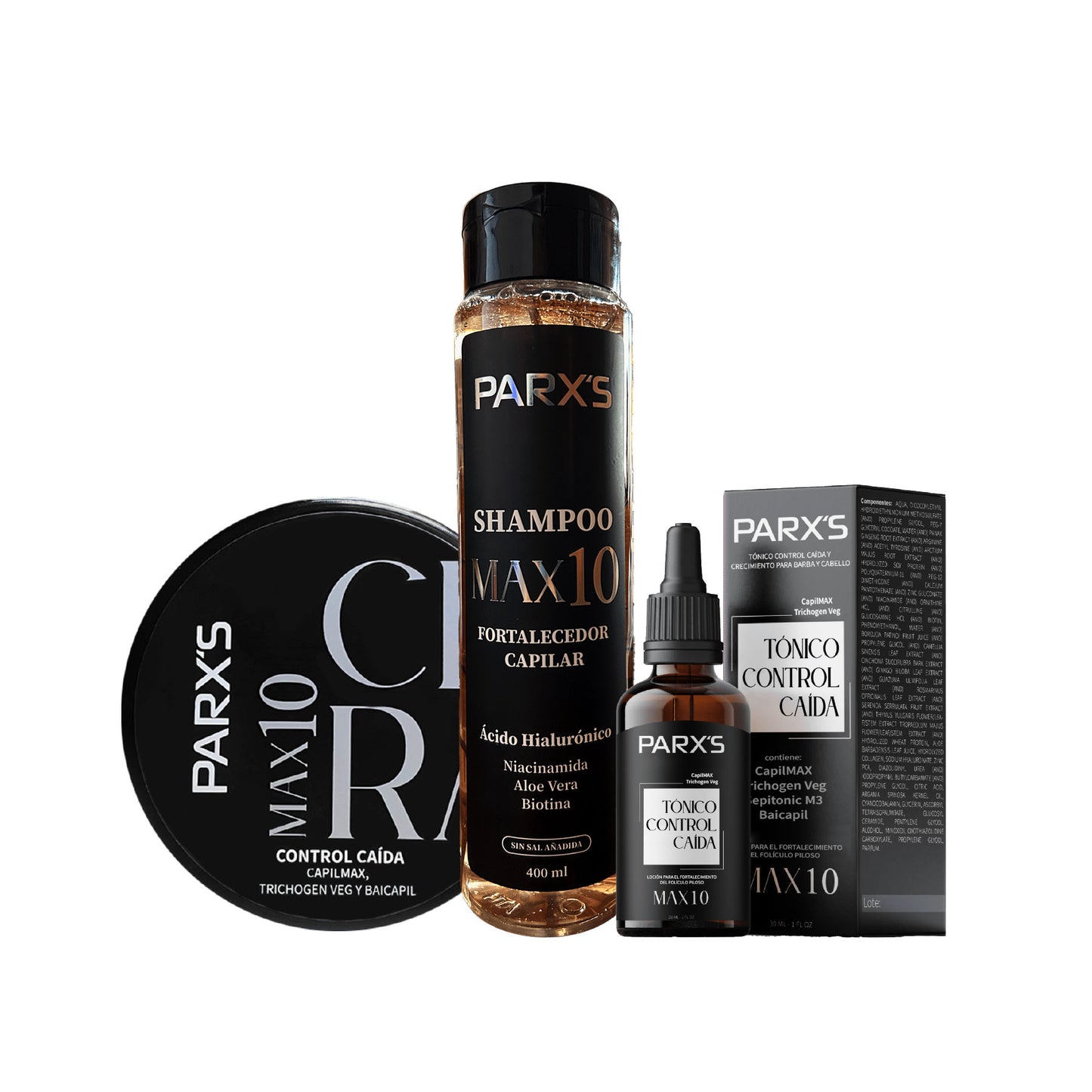 Combo Control Caída Parx´s Max 10